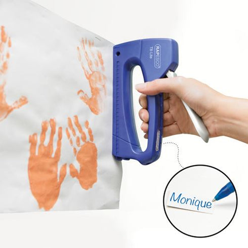 Rapesco Staple Tacker - Z-Duo with 300 Staples | ROP0955 Blue